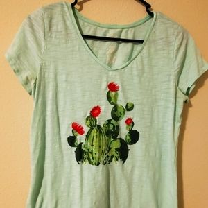 Cactus in bloom T-shirt